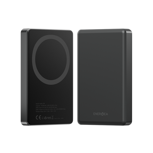 ENERGEA ALUPAC 10K,  10000MAH ULTRA LIGHT ALUMINIUM MAGSAFE COMPATIBLE POWER BANK - GUN