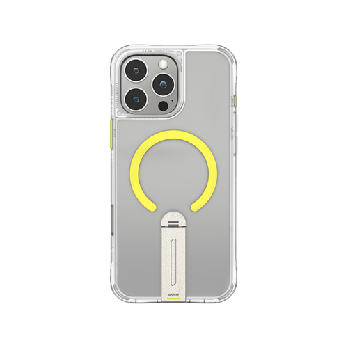 SKINARMA IPHONE 16 PRO MAX HELIX (MAG-CHARGE + 360° ROTATING STAND) CLEAR