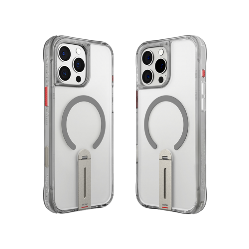 SKINARMA IPHONE 16 PRO HELIX (MAG-CHARGE + 360° ROTATING STAND) TITANIUM