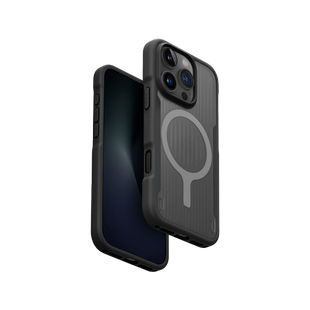 UNIQ HYBRID IPHONE 16 PRO MAX MAGCLICK CHARGING COMBAT ACTIVE - CHARCOAL BLACK (CHARCOAL BLACK)