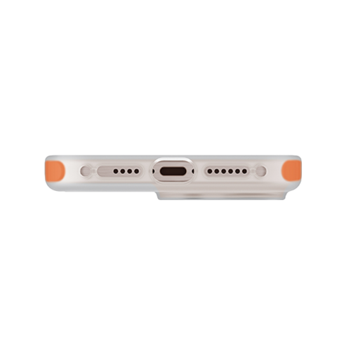 UNIQ HYBRID IPHONE 16 PRO MAX MAGCLICK CHARGING COMBAT ACTIVE - VOLT ORANGE (VOLT ORANGE)