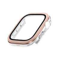 UNIQ VOUTE WATCH CASE WITH TEMPERED GLASS SCREEN 46MM - ROSE GOLD (ROSE GOLD)