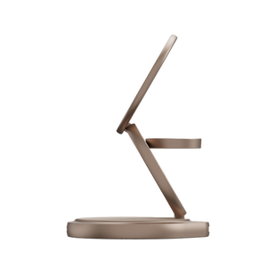 BAZIC GOMAG GYRE, 360 ROTATING BASE 3 IN 1 WIRELESS CHARGER WITH APPLE WATCH AND AIRPODS CHARGING - GOLD