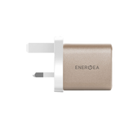 ENERGEA AMPCHARGE GAN35, 1C1A PD/PPS/QC3.0 WALL CHARGER,35W (UK) - GOLD
