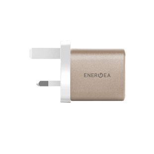ENERGEA AMPCHARGE GAN35, 1C1A PD/PPS/QC3.0 WALL CHARGER,35W (UK) - GOLD