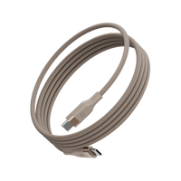 ENERGEA HELIX C-C MAGNETIC CABLE 480MBPS, 100W 1.5M - GOLD