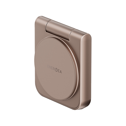 ENERGEA MAGDUO, 2IN1 FOLDABLE QI2 MAGNETIC FAST WIRELESS CHARGER - GOLD