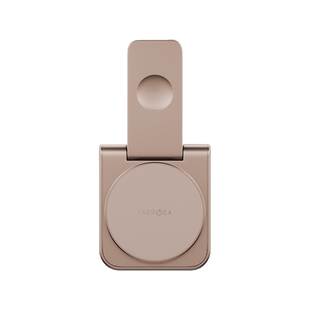 ENERGEA MAGDUO, 2IN1 FOLDABLE QI2 MAGNETIC FAST WIRELESS CHARGER - GOLD