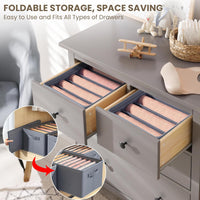 SkyKey Lifestyle Foldable Wardrobe Clothes Organizer 7 Grid