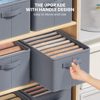 SkyKey Lifestyle Foldable Wardrobe Clothes Organizer 7 Grid