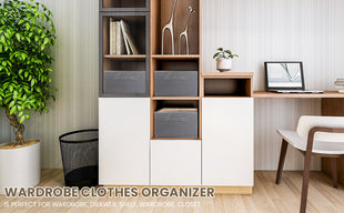 SkyKey Lifestyle Foldable Wardrobe Clothes Organizer 7 Grid