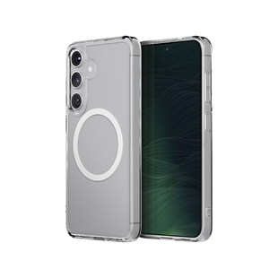 UNIQ HYBRID GALAXY S25 PLUS MAGCLICK CHARGING LIFEPRO XTREME - CRYSTAL (CLEAR)