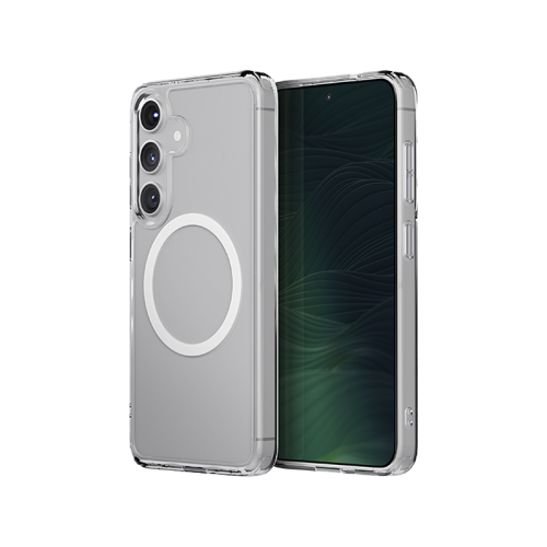 UNIQ HYBRID GALAXY S25 PLUS MAGCLICK CHARGING LIFEPRO XTREME - CRYSTAL (CLEAR)