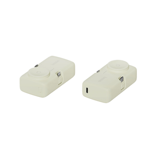 BAZIC GOPOWER KODA, 2IN1 5000MAH FOLDABLE USB-C / LIGHTNING PIN POWERBANK WITH APPLE WATCH CHARGER - PISTACHIO