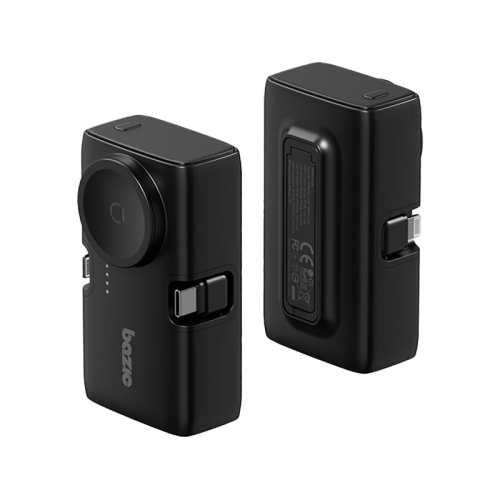 BAZIC GOPOWER KODA, 2IN1 5000MAH FOLDABLE USB-C / LIGHTNING PIN POWERBANK WITH APPLE WATCH CHARGER - TRUFFLE