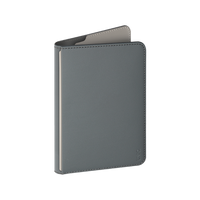 UNIQ BELMONT PASSPORT HOLDER WITH RFID-BLOCKING - LICHEN (LICHEN/IVORY)