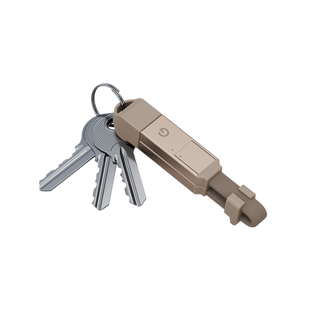 ENERGEA SHEATH 2-IN-1  C TO C + LIGHTNING CABLE, 480MBPS, 60W, 15CM -GOLD