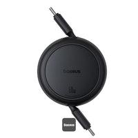 Baseus Free2Pull Mini Cable USB-C to USB-C 60W 1m - Cluster Black