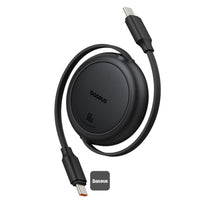 Baseus Free2Pull Mini Cable USB-C to USB-C 60W 1m - Cluster Black