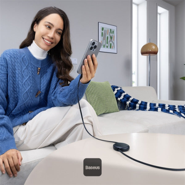 Baseus Free2Pull Mini Cable USB-C to USB-C 60W 1m - Cluster Black