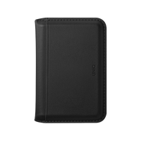 UNIQ LYDEN DS RFID-BLOCKING MAGNETIC WALLET - DALLAS BLACK (DALLAS BLACK/FLINT GREY)