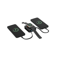 Energea Magpac Mini Plus Wireless Power Bank 10000mAh With Build in USB-C Cable & Display - Black