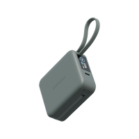 Energea Magpac Mini Plus Wireless Power Bank 10000mAh With Build in USB-C Cable & Display - Sage