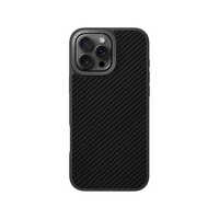 UNIQ HYBRID IPHONE 16 PRO (2024) 6.9 MAGCLICK CHARGING KEVA MAX WITH CAMERA STAND - CARBON (BLACK)