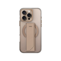 UNIQ HYBRID IPHONE 16 PRO (2024) 6.3 HELDRO MAX MAGCLICK WITH CAMERA STAND - TAUPE GOLD (TAUPE GOLD)