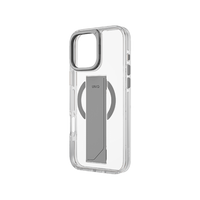 UNIQ HYBRID IPHONE 16 PRO (2024) 6.3 HELDRO MAX MAGCLICK WITH CAMERA STAND - LUCENT (CLEAR)