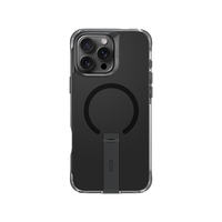 UNIQ HYBRID IPHONE 16 PRO (2024) 6.3 MAGCLICK CHARGING ELEVA WITH VERTICAL STAND - CARBON (BLACK)