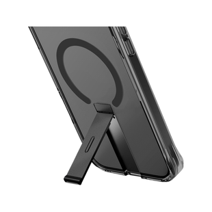 UNIQ HYBRID IPHONE 16 PRO (2024) 6.3 MAGCLICK CHARGING ELEVA WITH VERTICAL STAND - CARBON (BLACK)