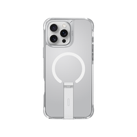 UNIQ HYBRID IPHONE 16 PRO (2024) 6.9 MAGCLICK CHARGING ELEVA WITH VERTICAL STAND - LUCENT (CLEAR)