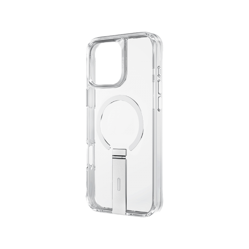 UNIQ HYBRID IPHONE 16 PRO (2024) 6.3 MAGCLICK CHARGING ELEVA WITH VERTICAL STAND - LUCENT (CLEAR)