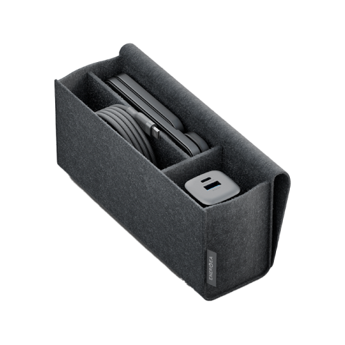 ENERGEA ESSENTIALS KIT, AMPCHARGE GAN 35 (UK) + MAGTRIO PLUS (GUN) + HELIX (BLACK) + GREY POUCH