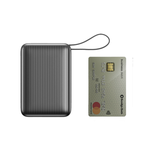 ENERGEA INTEGRA ULTRA 45, 20000MAH POWERBANK WITH BUILT IN USB-C CABLE PD45W -  GUN