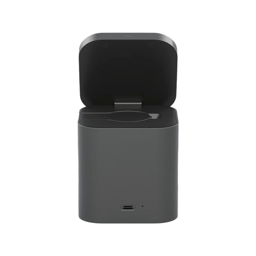 ENERGEA MAGCUBE, 3IN1 FOLDABLE QI2.0 MAGNETIC FAST WIRELESS CHARGER - GUNMETAL BLACK