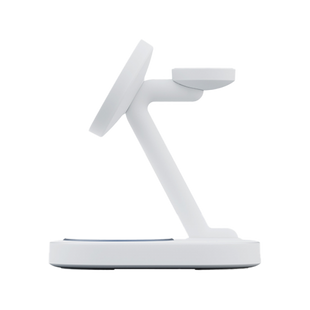 BAZIC GOMAG STATION 2 3IN1 FAST WIRELESS CHARGING STATION WITH APPLE WATCH CHARGER  -WHITE