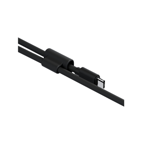 ENERGEA LASSO LANYARD C-C CABLE 480MBPS, 240W WITH LANYARD CARD 1.5M -BLACK