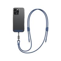 ENERGEA LASSO LANYARD C-C CABLE 480MBPS, 240W WITH LANYARD CARD 1.5M -BLUE