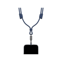 ENERGEA LASSO LANYARD C-C CABLE 480MBPS, 240W WITH LANYARD CARD 1.5M -BLUE