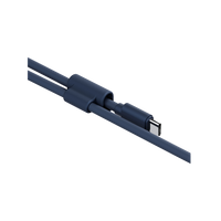 ENERGEA LASSO LANYARD C-C CABLE 480MBPS, 240W WITH LANYARD CARD 1.5M -BLUE