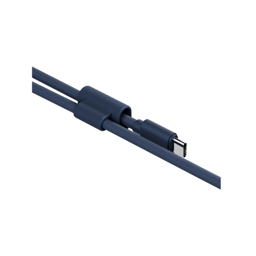 ENERGEA LASSO LANYARD C-C CABLE 480MBPS, 240W WITH LANYARD CARD 1.5M -BLUE