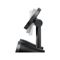 ENERGEA MAGAUDIO STAND, 2IN1 SPEAKERPHONE & QI2 MAGNETIC FAST WIRELESS CHARGER - GUNMETAL