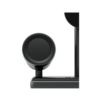 ENERGEA MAGAUDIO STAND, 2IN1 SPEAKERPHONE & QI2 MAGNETIC FAST WIRELESS CHARGER - GUNMETAL