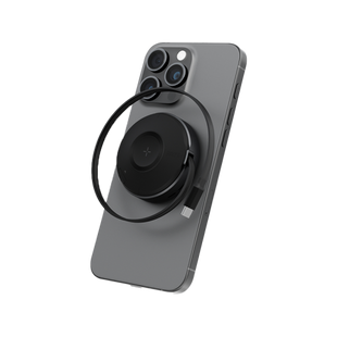 ENERGEA MAGDUO ARC, 2IN1 PHONE  AND APPLE WATCH CHARGER WITH RETRACTABLE CABLE- GUN