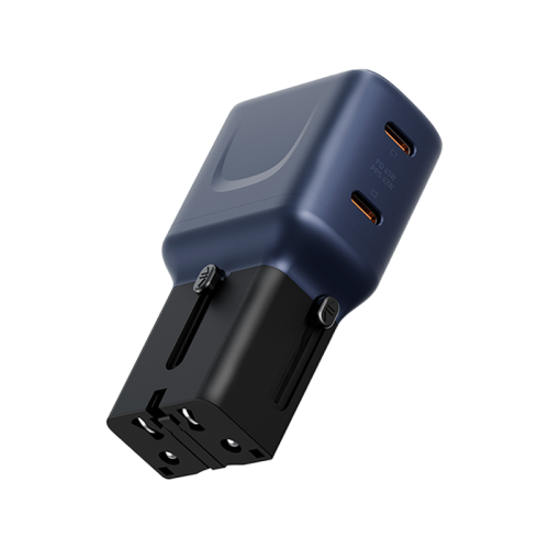 ENERGEA TRAVELGO ADAPTER 45, 2C 45W - BLUE