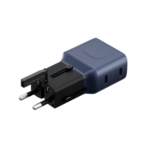 ENERGEA TRAVELGO ADAPTER 45, 2C 45W - BLUE