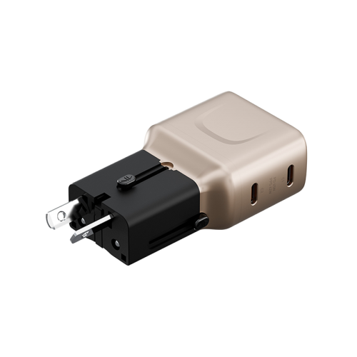 ENERGEA TRAVELGO ADAPTER 45, 2C 45W - GOLD