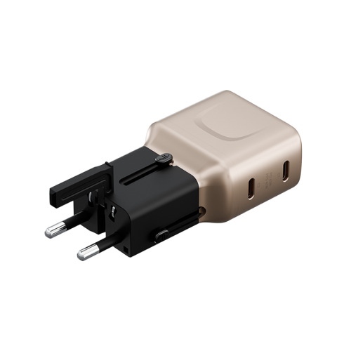 ENERGEA TRAVELGO ADAPTER 45, 2C 45W - GOLD